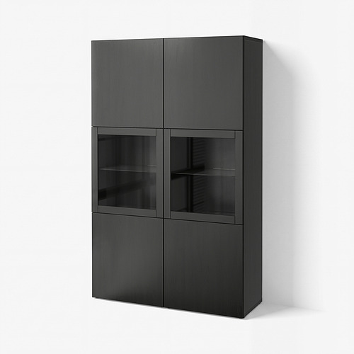 BESTÅ kabinet pintu kaca