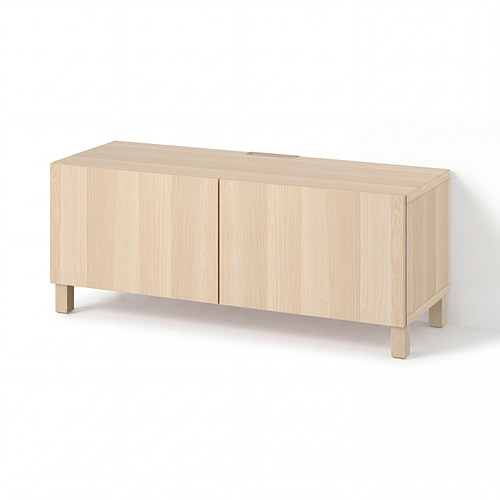 BESTÅ meja TV dengan pintu