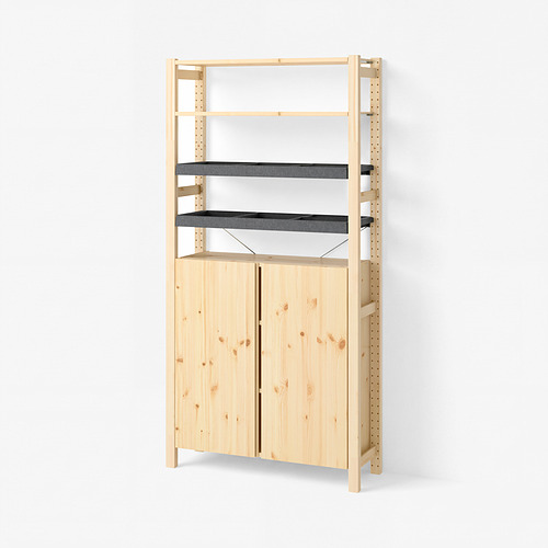IVAR 1 section/shelves/cabinet