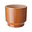HONUNGSPALM - Plant pot, in/outdoor/brown, 12 cm
