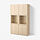 BESTÅ storage combination w glass doors