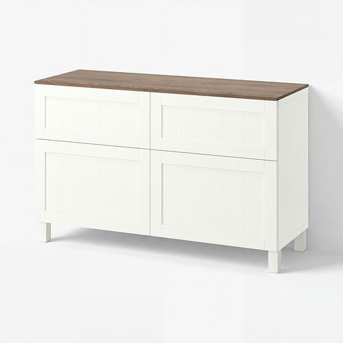 BESTÅ storage combination w doors/drawers