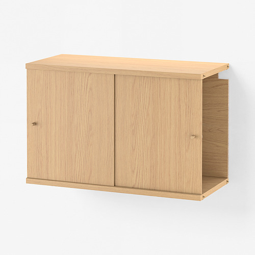 LÅDMAKARE cabinet with sliding doors