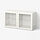 BESTÅ shelf unit with glass doors