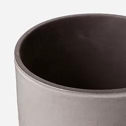 HONUNGSPALM - Pot tanaman, dalam/luar ruang/abu-abu/krem, 15 cm