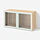 BESTÅ shelf unit with glass doors