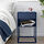 VIKHAMMER - meja samping tempat tidur, biru, 40x39 cm | IKEA Indonesia - PE938578_S1