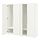 PAX/TONSTAD - wardrobe combination, white/off-white, 200x60x201 cm | IKEA Indonesia - PE938581_S1