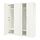 PAX/TONSTAD - wardrobe combination, white/off-white, 200x60x236 cm | IKEA Indonesia - PE938580_S1