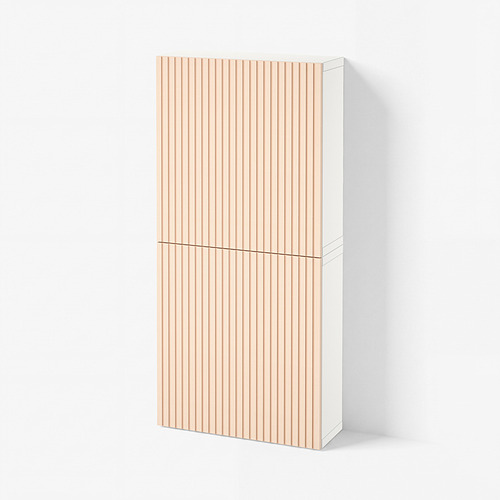 BESTÅ kabinet dinding dengan 2 pintu