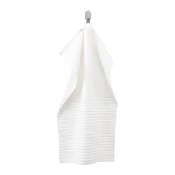 VÅGSJÖN - Hand towel, white, 40x70 cm
