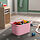 TROFAST - kombinasi penyimpanan dg kotak/baki, pinus diwarnai putih muda abu-abu/merah muda, 32x44x53 cm | IKEA Indonesia - PE867567_S1