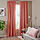 MAJGULL - room darkening curtains, 1 pair, pink, 145x250 cm | IKEA Indonesia - PE906647_S1