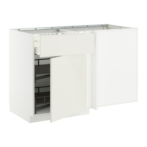 METOD/MAXIMERA corner base cab w drawer and p-out