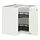 METOD corner base cabinet with carousel