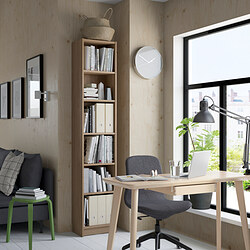 BILLY - Bookcase, oak effect, 40x28x202 cm