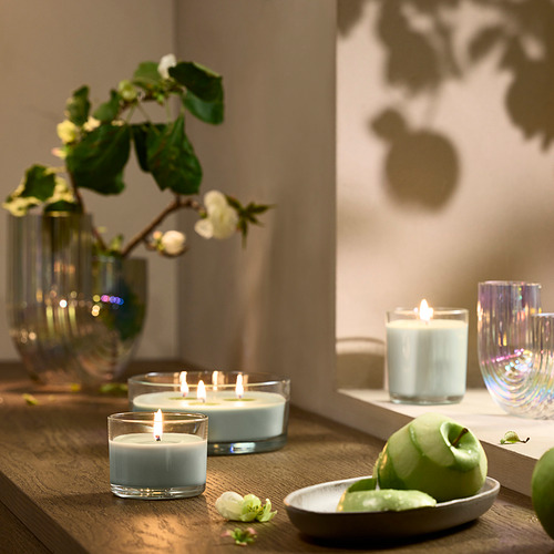 LOTSFÅGEL lilin beraroma dalam gelas