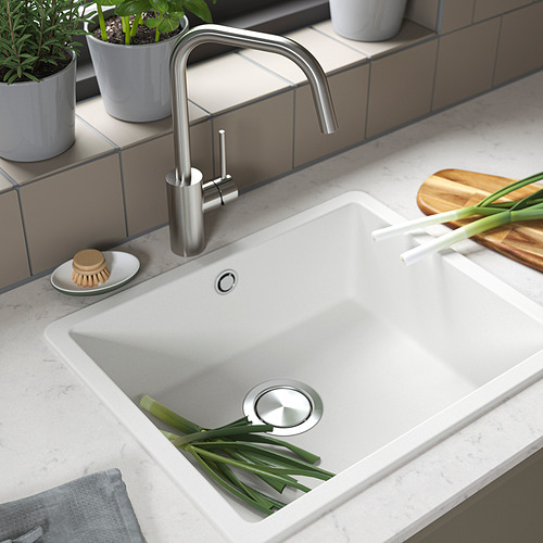 KILSVIKEN inset sink, 1 bowl