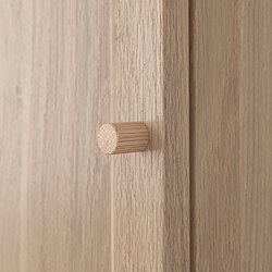 OXBERG - Pintu, efek kayu oak, 40x97 cm