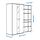 VIHALS - kombinasi lemari pakaian, putih/cermin kaca, 200x57x200 cm | IKEA Indonesia - PE867742_S1