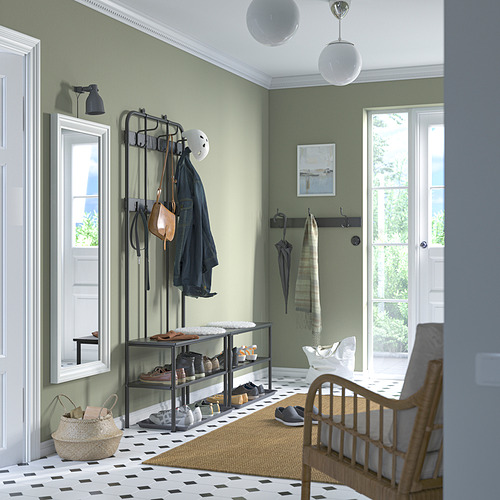 NIPÅSEN/BAGGMUCK hallway furniture, set of 2