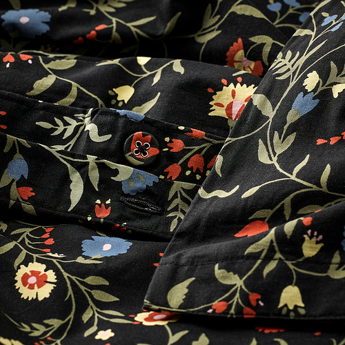 BRUDKRUSBÄR duvet cover and 2 pillowcases