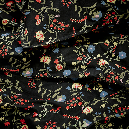 BRUDKRUSBÄR duvet cover and 2 pillowcases