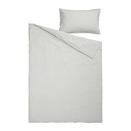 SOLFIBBLA duvet cover and pillowcase