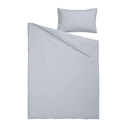SOLFIBBLA duvet cover and pillowcase