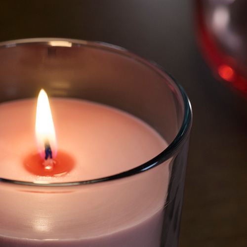 LOTSFÅGEL lilin beraroma dalam gelas