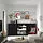 BILLY/OXBERG bookcase combination with doors