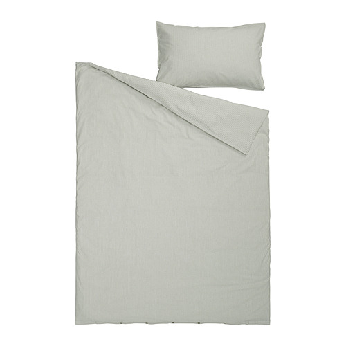 SOLFIBBLA duvet cover and pillowcase