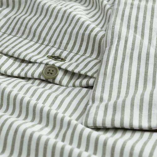 SOLFIBBLA duvet cover and 2 pillowcases