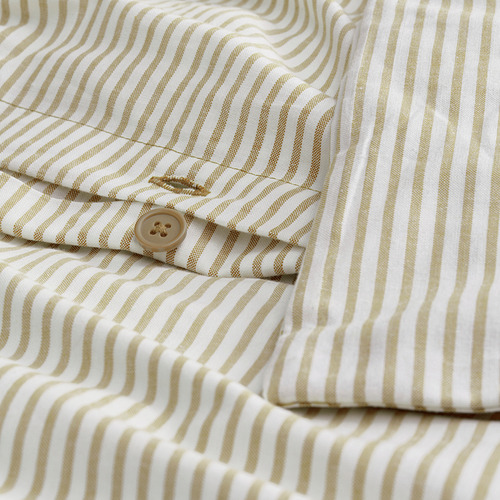 SOLFIBBLA duvet cover and 2 pillowcases