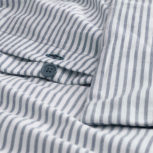 SOLFIBBLA duvet cover and 2 pillowcases