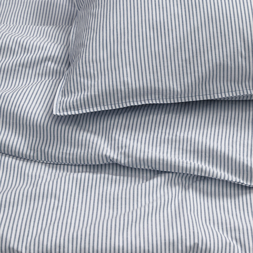SOLFIBBLA duvet cover and 2 pillowcases