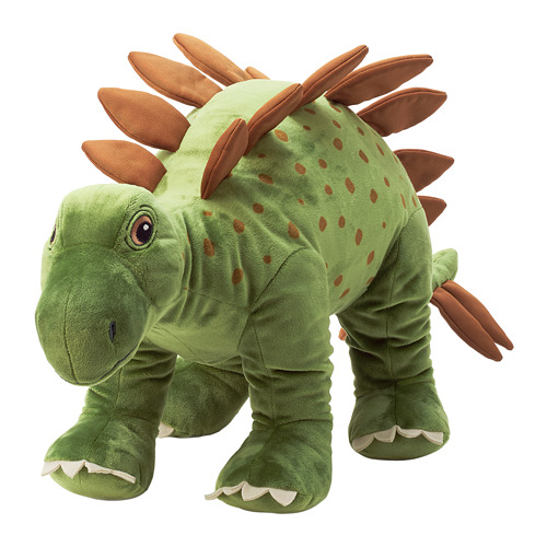 J TTELIK boneka dinosaurus  dinosaur stegosaurus 75 cm 