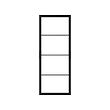 SKYTTA - rangka pintu geser, hitam, 77x196 cm | IKEA Indonesia - PE825163_S2