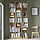 BILLY - bookcase comb with extension units, oak effect, 120x28x237 cm | IKEA Indonesia - PE867857_S1