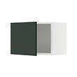 METOD - Wall cabinet, white/Havstorp deep green, 60x37x40 cm