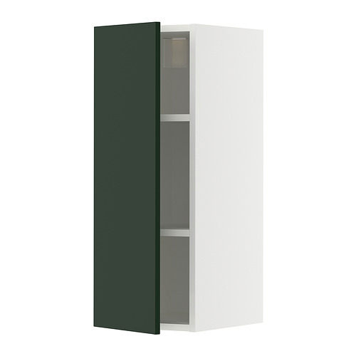METOD wall cabinet with shelves