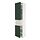 METOD - high cab f micro w 2 doors/shelves, white/Havstorp deep green, 60x60x240 cm | IKEA Indonesia - PE938988_S1