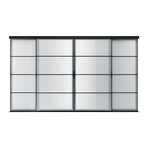 SKYTTA/SVARTISDAL sliding door combination