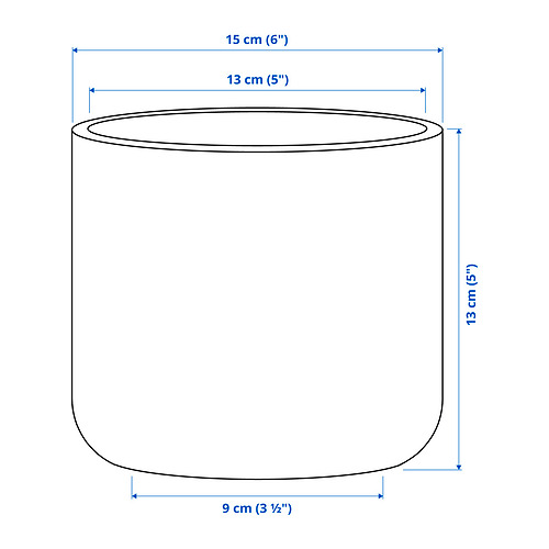 BUSKKAPRIFOL Measurement Illustration