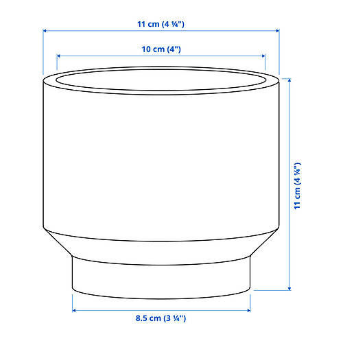 HONUNGSPALM Measurement Illustration