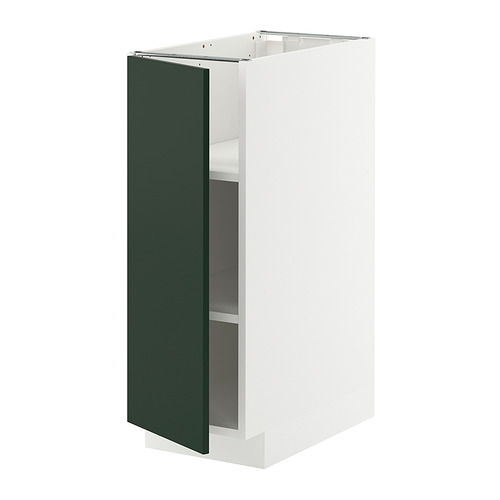 METOD base cabinet with shelves