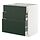 METOD/MAXIMERA - base cabinet with 3 drawers, white/Havstorp deep green, 80x60x80 cm | IKEA Indonesia - PE939116_S1