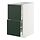 METOD/MAXIMERA - base cb 2 fronts/2 high drawers, white/Havstorp deep green, 40x60x80 cm | IKEA Indonesia - PE939045_S1