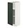 METOD - base cabinet with shelves, white/Havstorp deep green, 30x37x80 cm | IKEA Indonesia - PE939121_S1