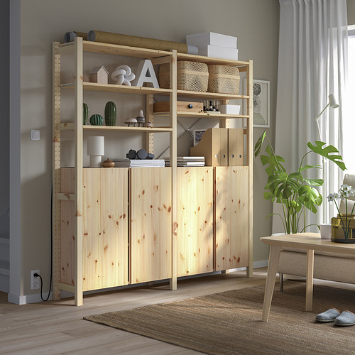 IVAR 2 bagian/rak/kabinet